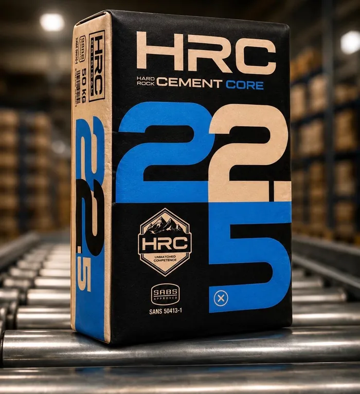HRC 22.5X 50 kg bag on the roller conveyor